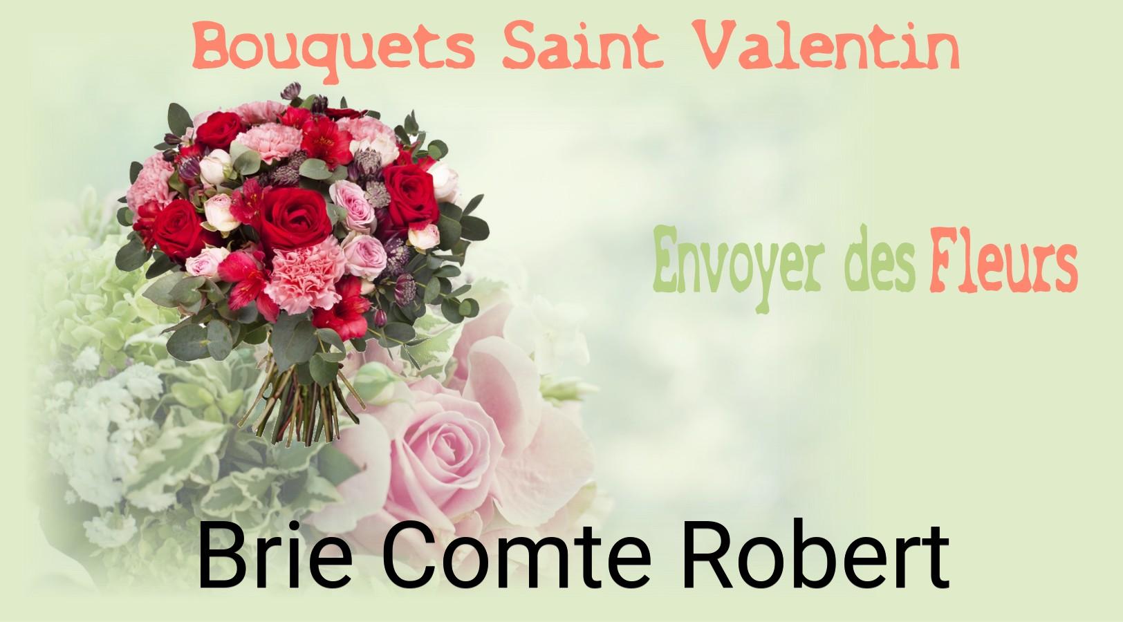 Roses de Saint-Valentin livrées à Brie-Comte-Robert